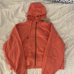 Sweaty Betty London zip up oversized sweatshirt